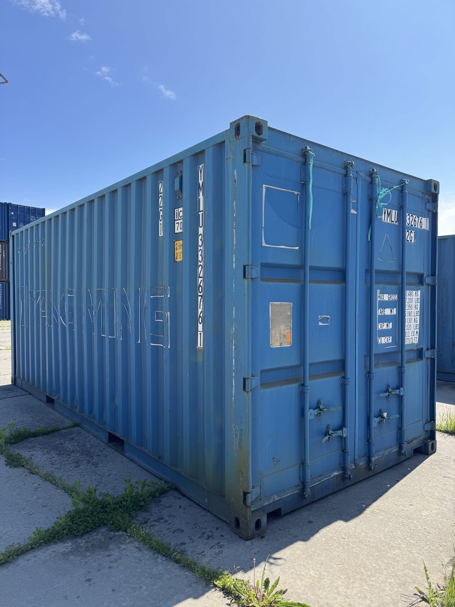 Container 20DC Open Top